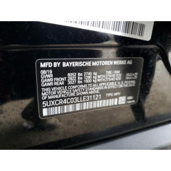 2020 BMW X5 5UXCR4C03LLE31121 47800245