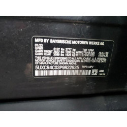 2023 BMW X5 5UXCR4C03P9R22935 49732945