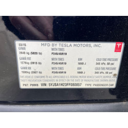 2015 TESLA MODEL S
