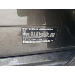 2022 BMW X5 5UXTA6C00N9K77743 47244185