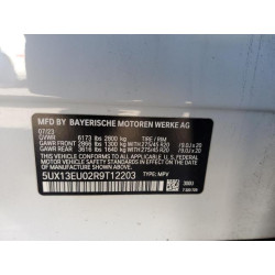 2024 BMW X5 5UX13EU02R9T12203 52528925