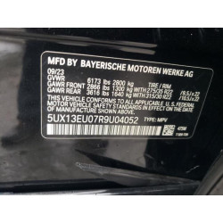 2024 BMW X5 5UX13EU07R9U04052 44215095