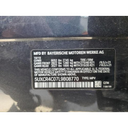 2020 BMW X5 5UXCR4C07L9B08770 49697145