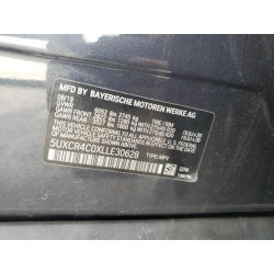 2020 BMW X5 5UXCR4C0XLLE30628 51508325