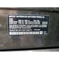 2025 BMW X5 5UX23EU01S9Y34671 51931465