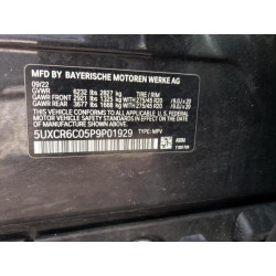 2023 BMW X5 5UXCR6C05P9P01929 53131305