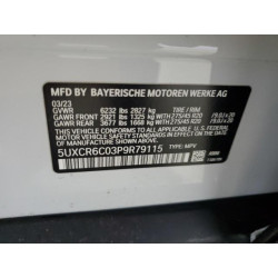 2023 BMW X5 5UXCR6C03P9R79115 48926685