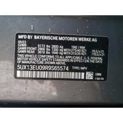 2024 BMW X5 5UX13EU09R9S65574 50068745