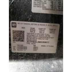 2021 GMC SIERRA 3GTP9EEL0MG359077 42741265