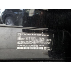 2022 BMW X5 5UXCR6C0XN9M08766 51987215