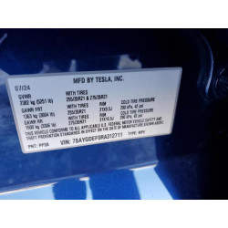 2024 TESLA MODEL Y 7SAYGDEF0RA312711 41488585