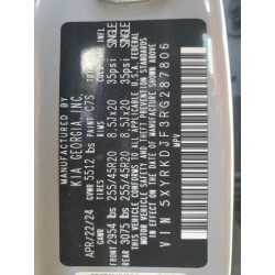 2024 KIA SORENTO 5XYRKDJF3RG287806 44410855