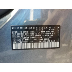 2021 VOLKSWAGEN JETTA 3VWC57BU4MM081334 51690225