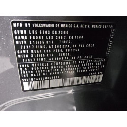 2020 VOLKSWAGEN TIGUAN 3VV1B7AX3LM004887 52820715