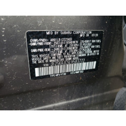 2020 SUBARU FORESTER