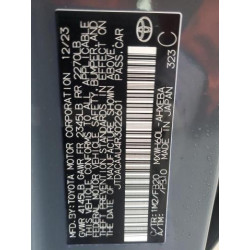 2024 TOYOTA PRIUS JTDACAAU4R3022601 82591044