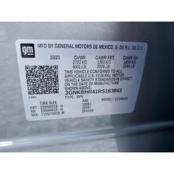 2024 CHEVROLET BLAZER 3GNKBHR41RS163843 50951835