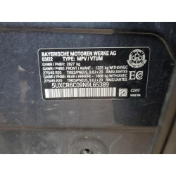 2022 BMW X5 5UXCR6C09N9L65389 48042425