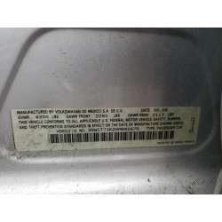 2006 VOLKSWAGEN JETTA