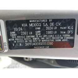2025 KIA K4 EX 3KPFU4DE8SE051090 50844355