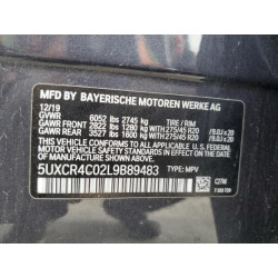 2020 BMW X5 5UXCR4C02L9B89483 47542035