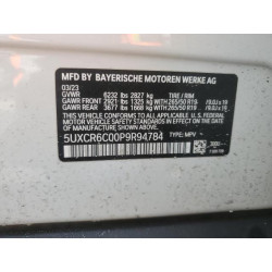 2023 BMW X5 5UXCR6C00P9R94784 48871675