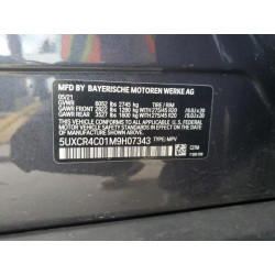 2021 BMW X5 5UXCR4C01M9H07343 55391095