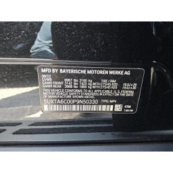 2023 BMW X5 5UXTA6C00P9N50330 56431365