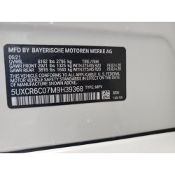 2021 BMW X5 5UXCR6C07M9H39368 57122975