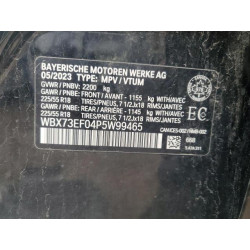2023 BMW X1 WBX73EF04P5W99465 55800655
