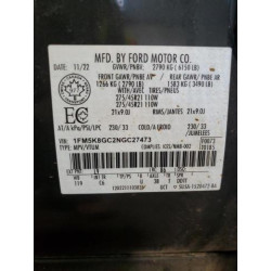 2022 FORD EXPLORER 1FM5K8GC2NGC27473 49190175