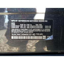 2021 BMW X5 5UXCR6C06M9E05140 52402475