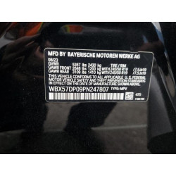 2023 BMW X3 WBX57DP09PN247807 54166255