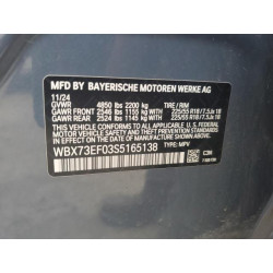 2025 BMW X1 WBX73EF03S5165138 54831835