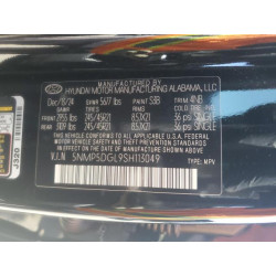 2025 HYUNDAI SANTA FE 5NMP5DGL9SH113049 54540095
