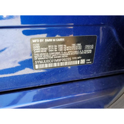 2021 BMW X5 5YMJU0C01M9F09255 52820175