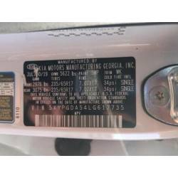 2020 KIA SORENTO 5XYPGDA54LG617735 55086785