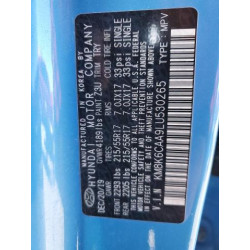 2020 HYUNDAI KONA KM8K6CAA9LU530265 52140255