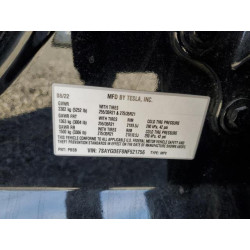 2022 TESLA MODEL Y 7SAYGDEF8NF521756 53754605