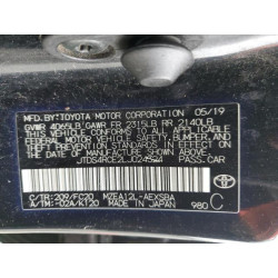 2020 TOYOTA COROLLA JTDS4RCE2LJ024324 55961095