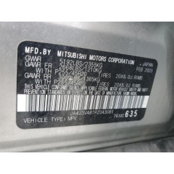 2023 MITSUBISHI OUTLANDER JA4J3VA81PZ043081 55164025