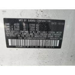 2024 SUBARU LEGACY 4S3BWAD66R3006957 53783735