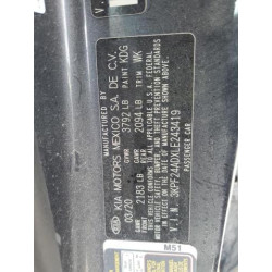 2020 KIA FORTE 3KPF24ADXLE243419 54285235