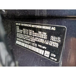 2021 BMW X5 5UXCR4C09M9F11876 60797695