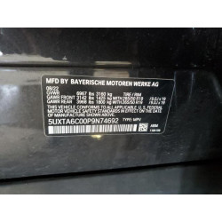 2023 BMW X5 5UXTA6C00P9N74692 60082245