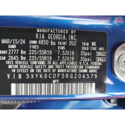 2024 KIA SPORTAGE X 5XYK6CDF5RG204579 55488605