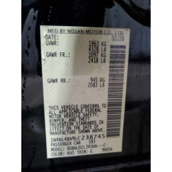 2020 NISSAN ALTIMA 1N4BL4BV9LC238745 57211045
