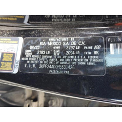 2023 KIA FORTE 3KPF24AD0PE631426 53148695