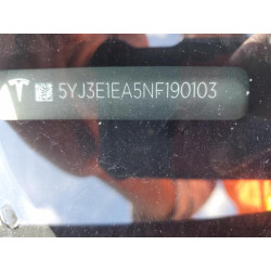 2022 TESLA MODEL 3 5YJ3E1EA5NF190103 58799305