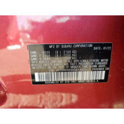 2022 SUBARU LEGACY 4S3BWAN66N3014825 55915565